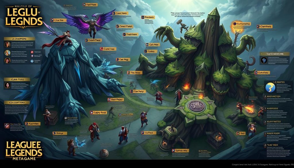 Многообразие стратегий и метагейма League of Legends Многообразие стратегий и метагейма League of Legends