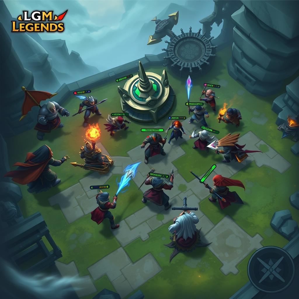 Поздняя фаза игры в League of Legends: решающие командные сражения Поздняя фаза игры в League of Legends: решающие командные сражения