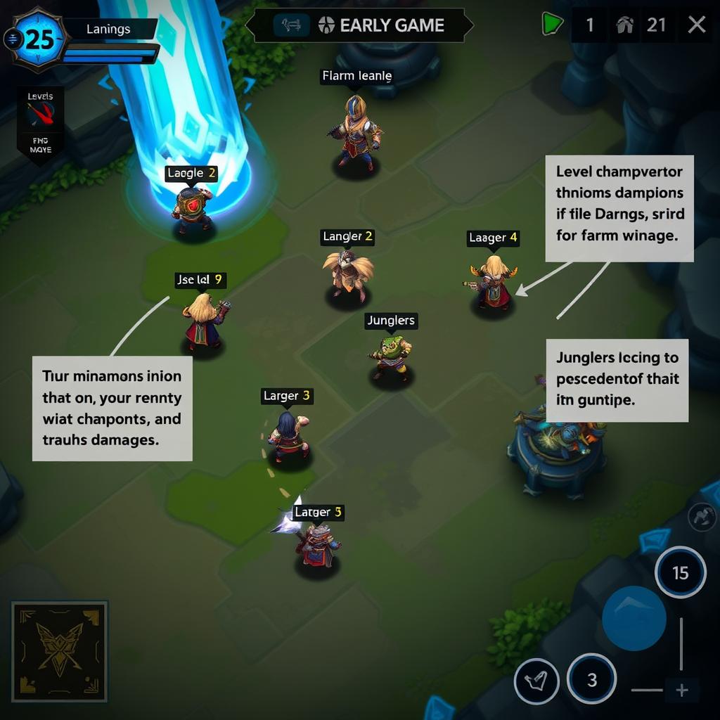 Ранняя фаза игры в League of Legends: линейное противостояние Ранняя фаза игры в League of Legends: линейное противостояние